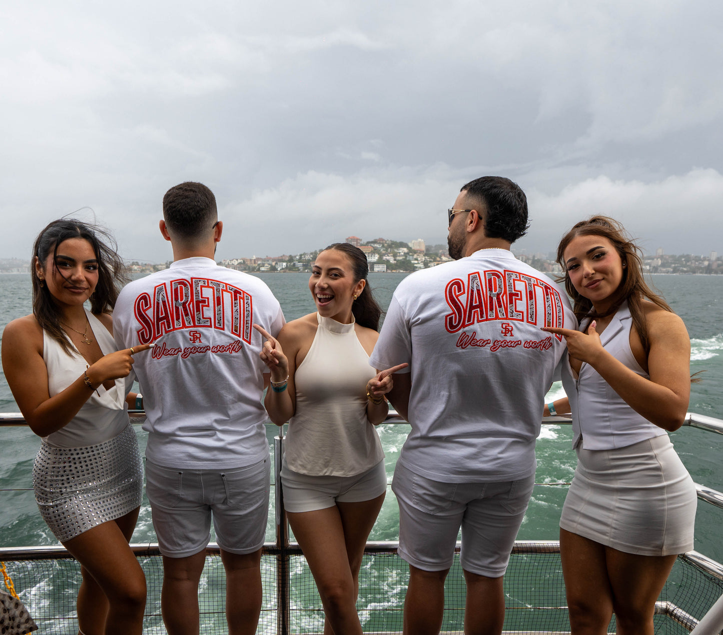 White Limited Edition Dry Waterways Oversized Shirt